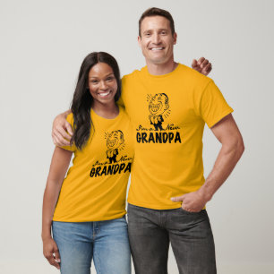 Smiling New Grandpa T-shirts and Gifts