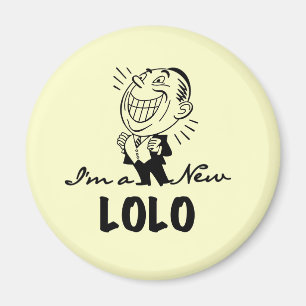 Smiling New Lolo T-shirts and Gifts Magnet
