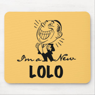 Smiling New Lolo T-shirts and Gifts Mouse Mat