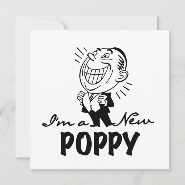 Smiling New Poppy T-shirts and Gifts (Front)