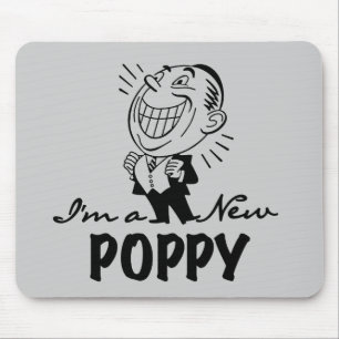 Smiling New Poppy T-shirts and Gifts Mouse Mat