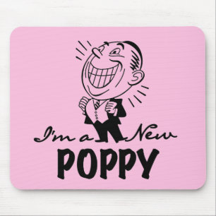 Smiling New Poppy T-shirts and Gifts Mouse Mat