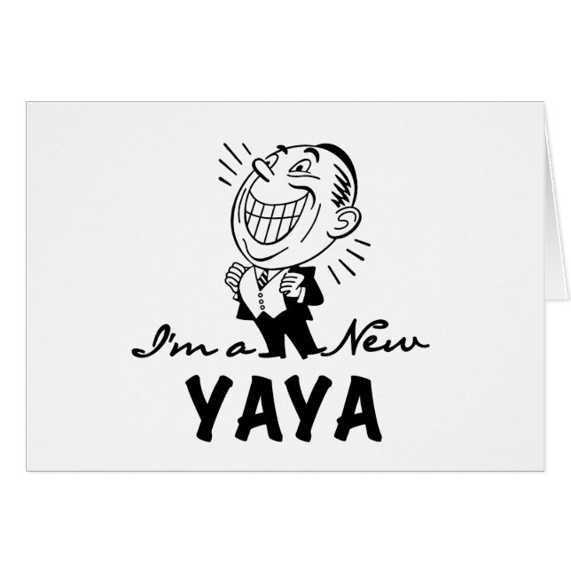 Smiling New Yaya Tshirts and Gifts (Front Horizontal)