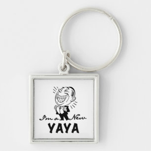 Smiling New Yaya Tshirts and Gifts Key Ring