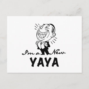 Smiling New Yaya Tshirts and Gifts Postcard