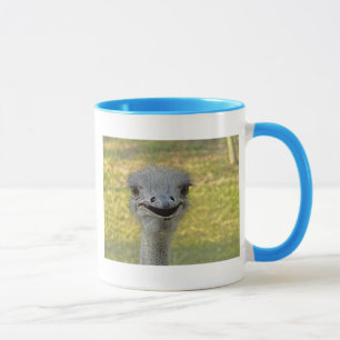 Smiling Ostrich Mug