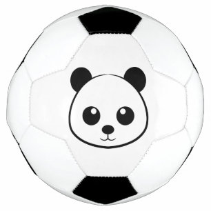 Smiling  panda face football