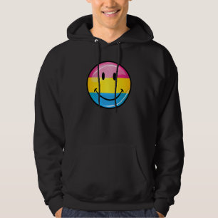 Smiling Pansexual Pride Flag Hoodie