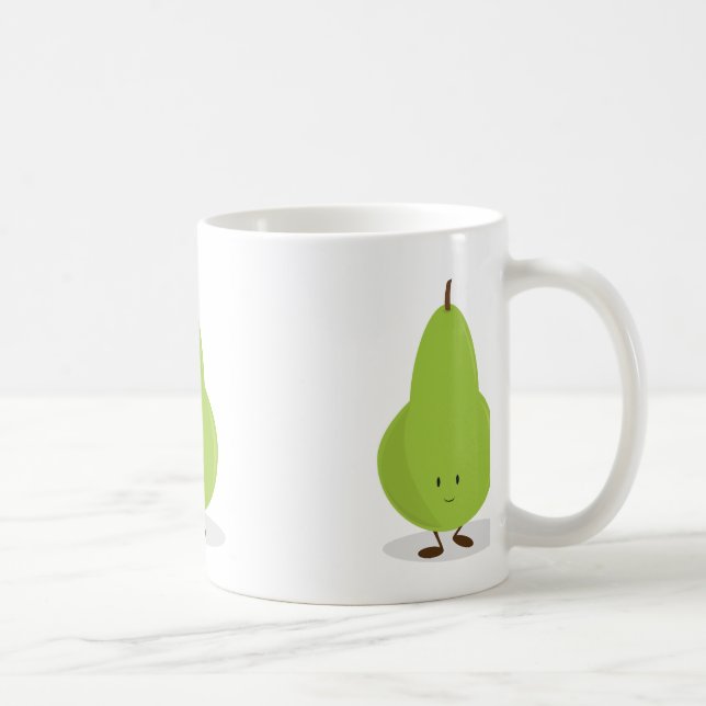 Smiling Pear Coffee Mug (Right)