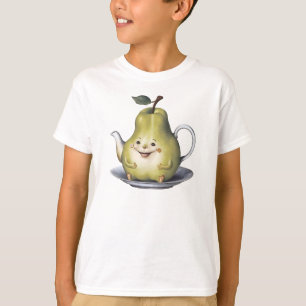 Smiling Pear Teapot T-Shirt