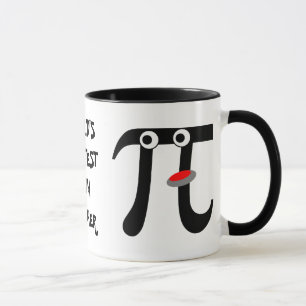 Smiling PI World's Greatest Math Teacher Mug