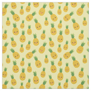 Smiling Pineapples Fabric