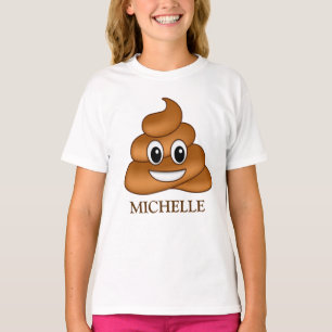 Smiling poop emoji T-Shirt