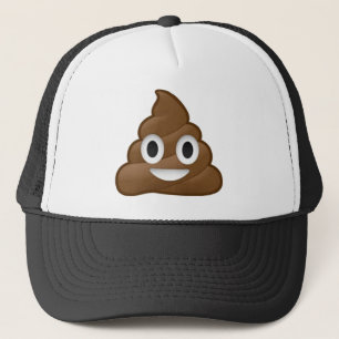 Smiling Poop Emoji Trucker Hat