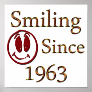 Smiling Poster