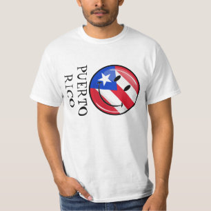 Smiling Puerto Rican Flag T-Shirt