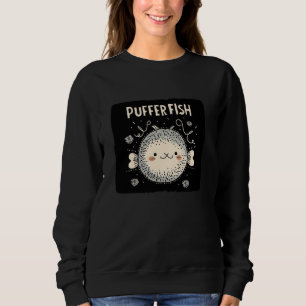 Smiling Pufferfish Costume Sweatshirt