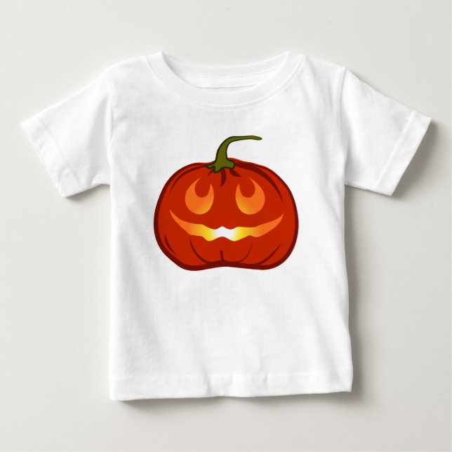 Smiling pumpkin baby T-Shirt (Front)