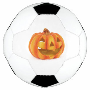 Smiling Pumpkin Jack O Lantern Halloween Football