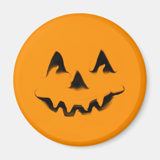 Smiling Pumpkin magnet (Front)
