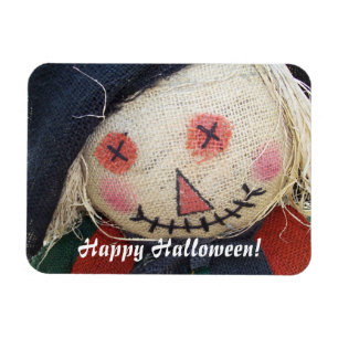 Smiling Scarecrow Magnet