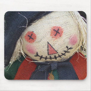 Smiling Scarecrow Mouse Mat