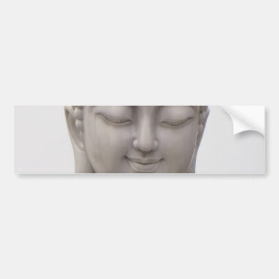 Smiling Serene Buddha Inspirational Love Peace Bumper Sticker