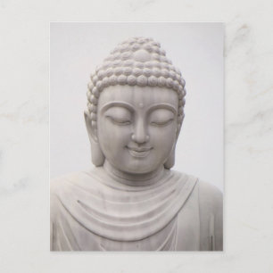 Smiling Serene Buddha Inspirational Love Peace Postcard