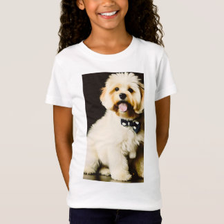 Smiling shaggy puppy T-Shirt