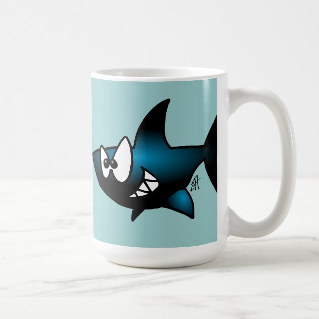 Smiling Shark Coffee Mug (Right)