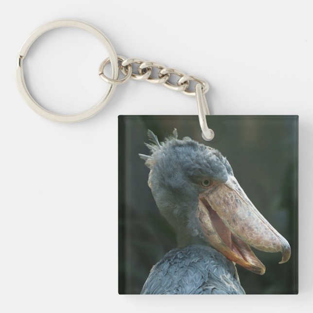 Smiling Shoebill Key Ring (Front)