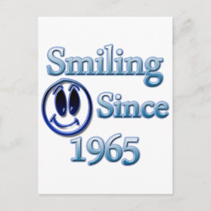 Smiling Since 1965 Postcard