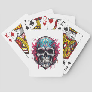 Smiling Skull 💀 Playing Cards