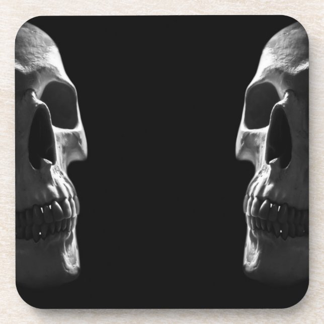 Smiling Skulls Coaster (Front)