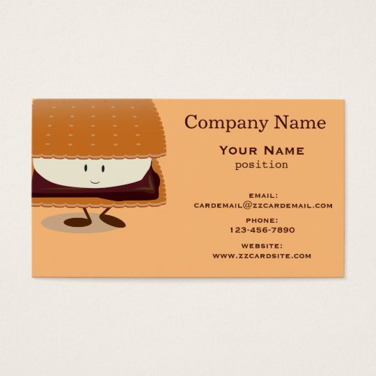 Smiling S'more Business Card