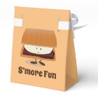 Smiling S'more Favour Box with Words