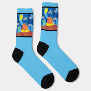 Smiling Snail Socks