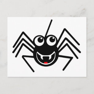 Smiling Spider Postcard