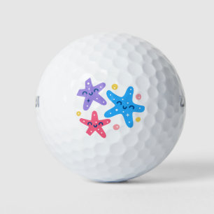 Smiling Starfish Golf Balls