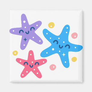 Smiling Starfish Magnet