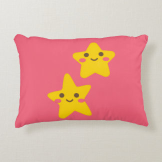 Smiling Stars Accent Pillow