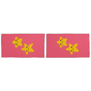 Smiling Stars Pillowcase