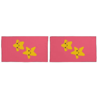 Smiling Stars Pillowcase