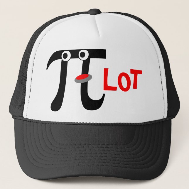 Smiling Stylised PI-LOT Cap (Front)