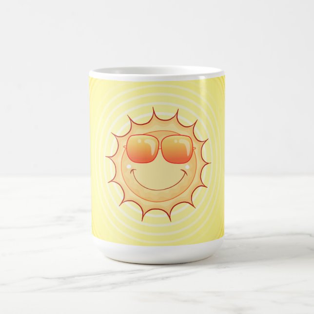 Smiling Sun Coffee Mug (Center)