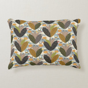 Smiling sun decorative cushion