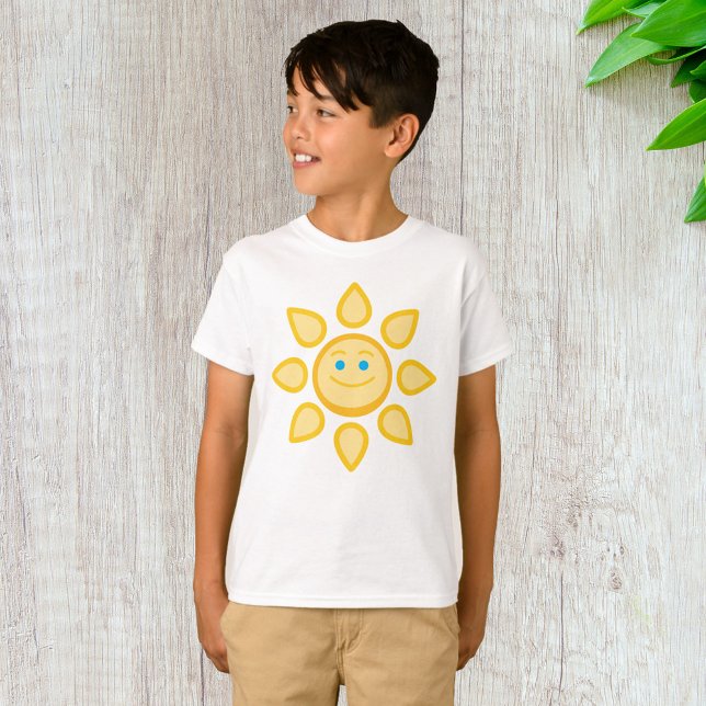 Smiling Sun Happy Face T-Shirt (Creator Uploaded)
