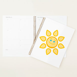 Smiling Sun Happy Sunshine Planner