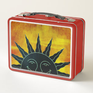 Smiling Sun Lunch Box