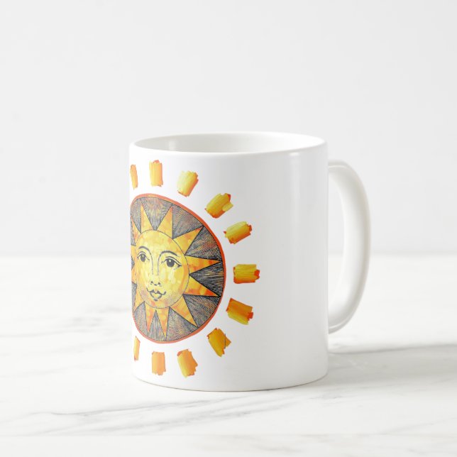 Smiling Sun Mug (Front Right)